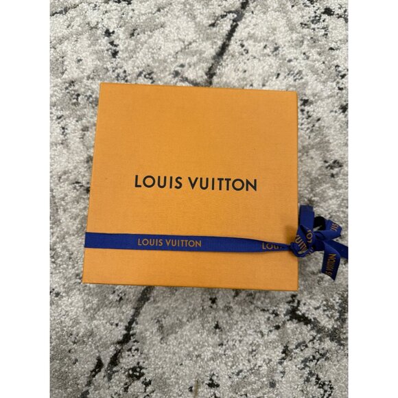 Louis Vuitton Blue Denim Heart Buckle Reversible Belt Made In Spain - Picture 11 of 11